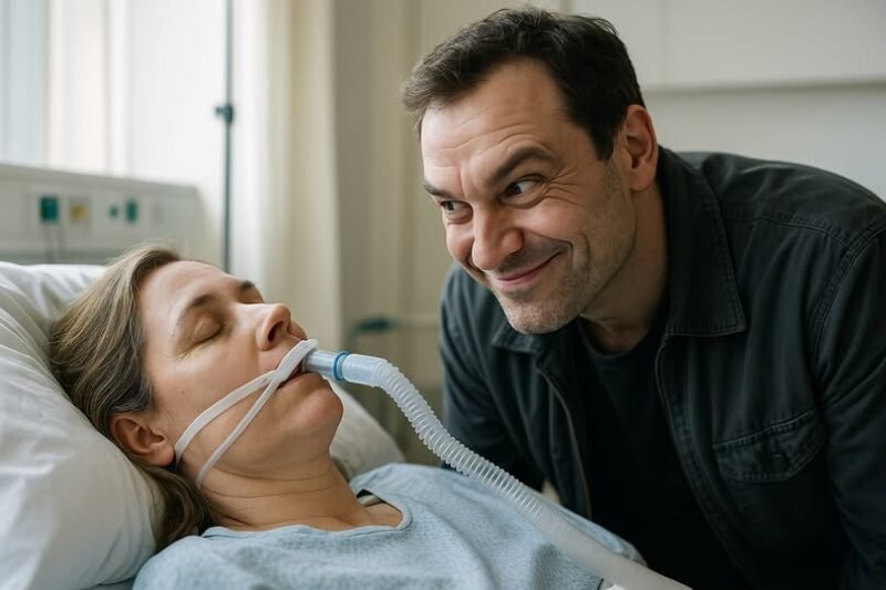 ..Die persoon die alles vanachter de deur gadesloeg, was verpleegster Ioana. De afgelopen weken had zij het meest voor de patiënte gezorgd – ze verving infusen, bevochtigde haar lippen en controleerde haar bloeddruk.