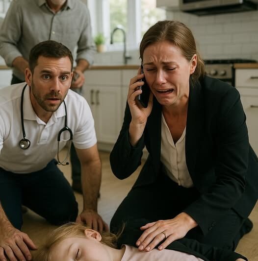 “Toen ik terugkwam van een zakenreis, vond ik mijn dochter bewusteloos bij de deur liggen.”