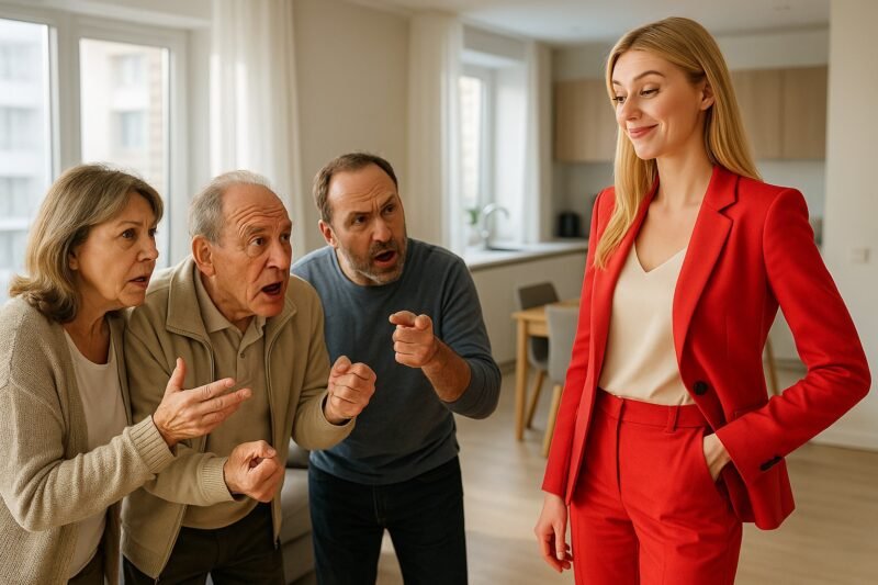 “Wat bedoel je daarmee, ‘voor jou’?! Het was het appartement van mama! En Arvida! Hij is de erfgenaam!” schreeuwde Livia, helemaal paars van woede.