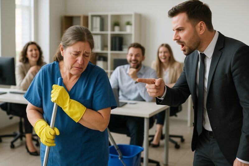 Er was een stilte in het kantoor die niemand ooit eerder had gehoord.