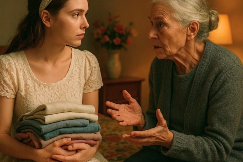 Op mijn huwelijksnacht klopte de oude huishoudster plotseling zachtjes op mijn deur en fluisterde: “als je je leven wilt redden, kleed je dan om en ontsnap onmiddellijk door de achterdeur, voordat het te laat is.