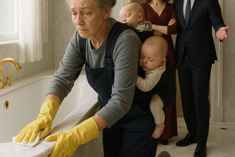 “De moeder van de miljonair leed elke dag, totdat haar zoon thuiskwam en zag wat zijn vrouw deed.”