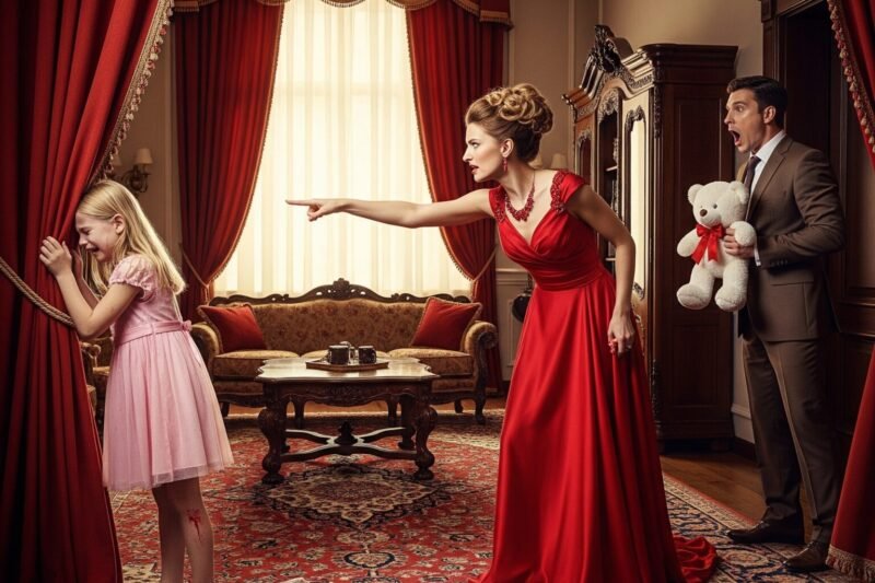 Het meisje schreeuwde en smeekte: “ik kan niet meer uitstaan!”Totdat De Miljonair Thuis Kwam En Schreeuwde