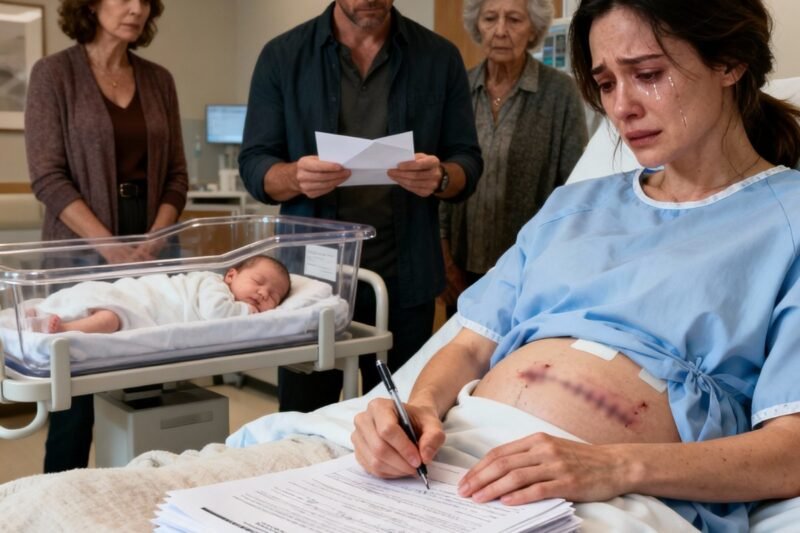 Ik was nauwelijks gestopt met trillen van de bevalling toen mijn man mijn ziekenhuiskamer binnenliep met een andere vrouw die aan zijn arm hing alsof ze daar al thuishoorde…