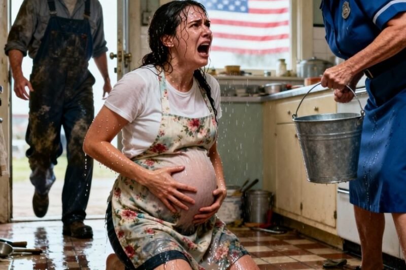 Ik was acht maanden zwanger en aan het schoonmaken toen ik mijn schoonmoeder voorbij liep. Ze vloekte, sloeg me en gooide smerig dweilwater over me heen. Ik gleed uit, viel en mijn vliezen braken – op dat moment wist ik dat alles zou veranderen.