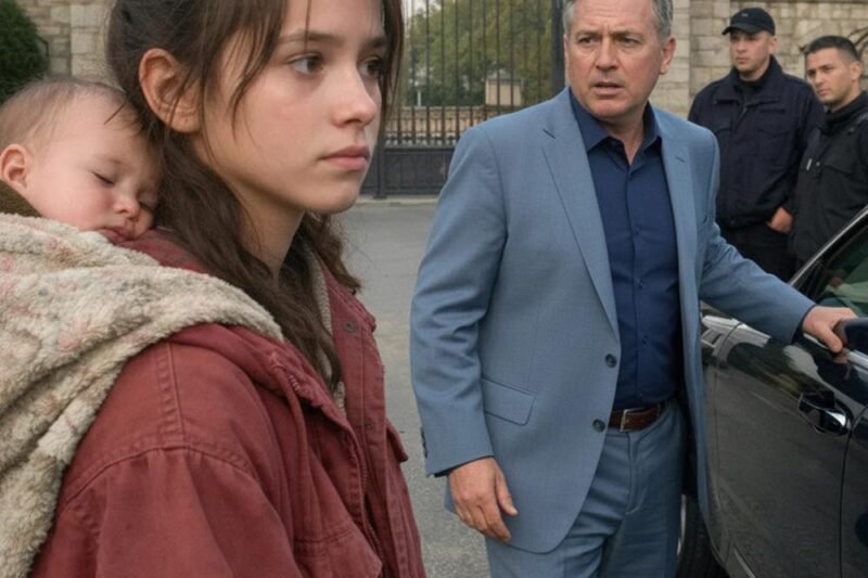 Een Miljardair Was Over het Negeren van een Bedelend Meisje aan Zijn Ijzeren Poorten — “Meneer… Heeft U Behoefte aan een Maagd? Mijn Zusje Nog niet Gegeten,” Fluisterde Ze Nog Een Vage stempel op Haar Nek Stopte Hem Koud en Bleek een Verloren Familie Geen Geld zou Kunnen Vervangen