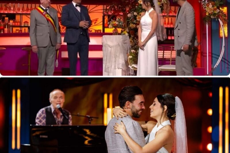 James Cooke laat Mathias Vergels en Lynn Van den Broeck sprookjeshuwelijk herbeleven: “Maar dat kan niet!”