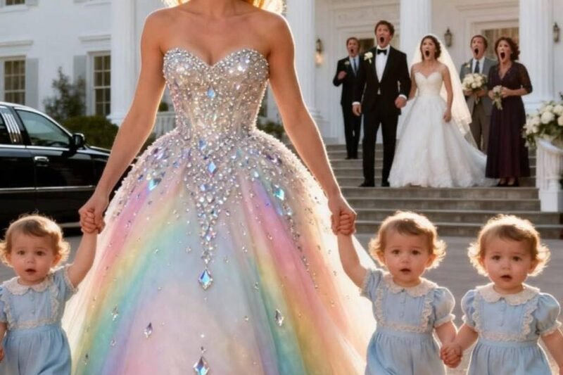 Hij Nodigde Zijn Arme Ex-Vrouw Uit Om Haar Te Vernederen Op Zijn Bruiloft—Maar Ze Kwam Aan In Een Limousine Met Hun Drieling…