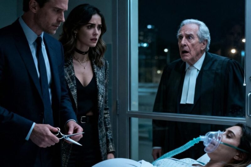 Een miljonair en zijn minnares sneed de zuurstofbuis van zijn zwangere vrouw af — maar haar vader keek naar hen…