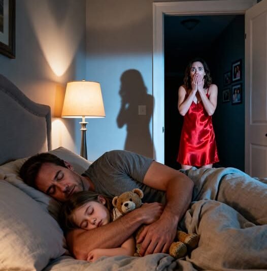 Een achtjarig meisje slaapt alleen, maar elke ochtend klaagt ze dat haar bed ‘te klein’ is. Als haar moeder om 2 uur ‘s nachts de beveiligingscamera controleert, barst ze in stille tranen uit…