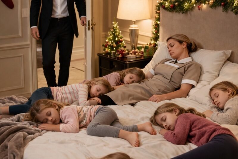 “Een miljonair ontsloeg 37 kindermeisjes in twee weken tijd, totdat één huishoudelijke hulp deed wat niemand anders kon voor zijn zes dochters