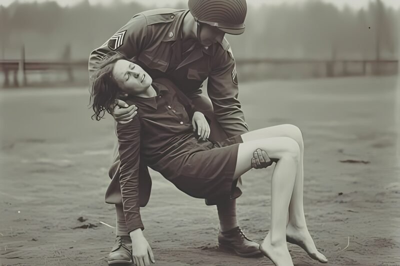 De soldaat die haar droeg — Mauthausen, Oostenrijk, 1945 Toen Amerikaanse troepen in mei 1945 de poorten van het concentratiekamp Mauthausen binnenkwamen, voelde de lucht zwaarder aan dan waar dan ook in Oostenrijk.