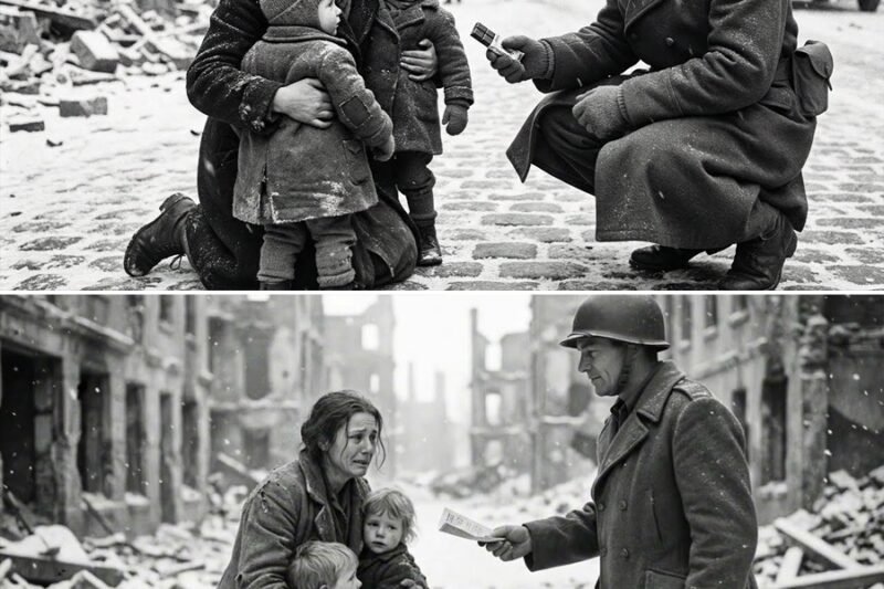 In de ruïnes van 1945 smeekte een Duitse moeder een Amerikaanse GI om brood-wat hij vervolgens deed brak elke regel en veranderde hun levens voor altijd