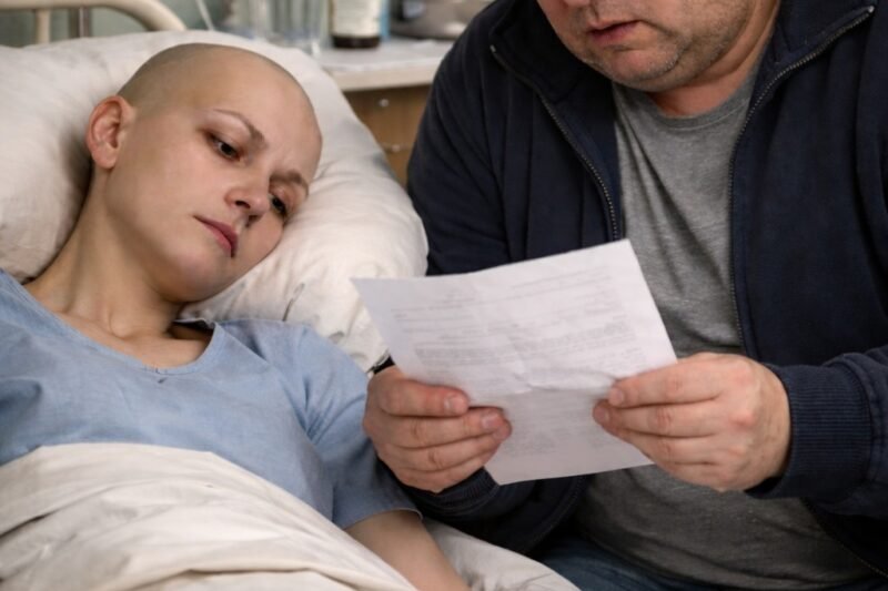 Toen de echtgenoot de scheidingspapieren de intensive care binnenbracht en zijn vrouw een pen in handen gaf, was hij ervan overtuigd dat het binnen enkele seconden voorbij zou zijn. Maar toen hij zag wat ze op het papier had geschreven, was hij doodsbang…