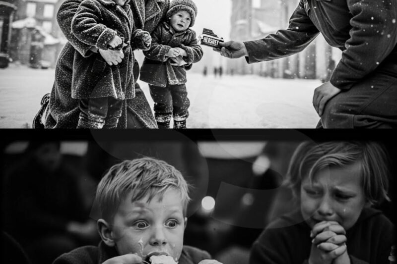 Duitse Moeder smeekte Amerikaanse soldaat om voedsel, wat hij daarna deed schokte haar