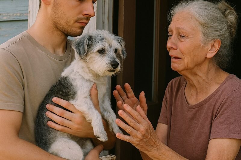 De jongen die de verloren hond steeds terugbracht naar dezelfde oude vrouw, tot de dag dat hij besefte dat het niet de hond was die verdwaalde.