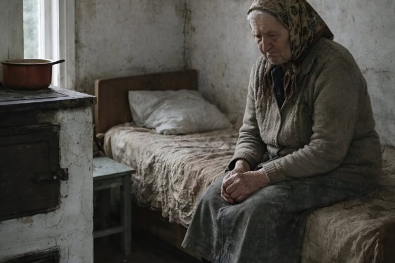 De kinderen lieten hun moeder alleen achter in het dorp en kwamen zelfs niet naar haar begrafenis: na haar dood, toen de notaris het testament opende, verbaasde de beslissing die de oude vrouw had genomen iedereen 😲