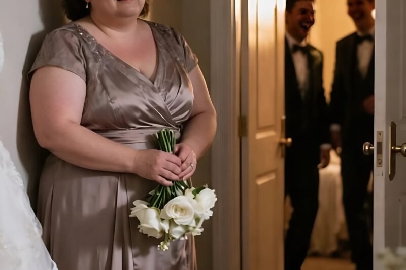 😔 Een paar minuten vóór de bruiloft van mijn dochter hoorde ik mijn schoonzoon tegen zijn vrienden zeggen: „Ik trouw met dat dikke varken alleen voor haar geld…”