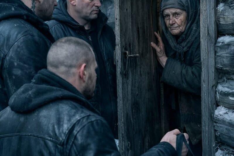 Een eenzame oudere vrouw gaf vier voormalige gevangenen slechts voor één nacht onderdak, maar al de volgende ochtend gebeurde er iets waardoor het hele dorp met afschuw vervuld was 😱