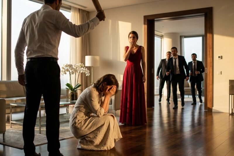 Hij sloeg en vernederde haar terwijl ze zwanger was, in de veronderstelling dat ze een weerloze vrouw was. 💔😡 Maar hij maakte een fatale fout: hij wist niet wie haar broers werkelijk waren… en de wraak was legendarisch. 🔥⚖️