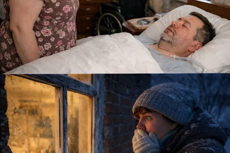 Mijn man lag al zes jaar in coma en kon zich zelfs niet bewegen, maar elke dag merkte ik dat hij schoon ondergoed aanhad. Ik begon argwaan te krijgen en op een dag deed ik alsof ik op zakenreis ging, maar in werkelijkheid verborg ik me en begon ik het huis te observeren 😲