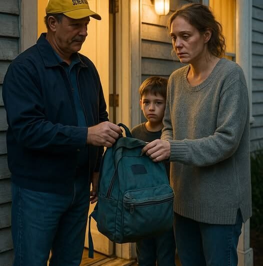 De jongen die die dag zijn rugzak op de bus liet liggen, wist niet dat zijn hele leven erin zat, totdat de chauffeur middernacht aan hun deurbel trok.
