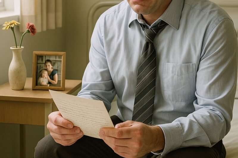 Hij liet zijn moeder achter in een goedkoop verzorgingstehuis aan de rand van de stad, met de belofte haar iedere zondag te bezoeken.
