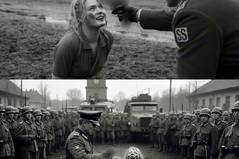 Een SS-officier richtte een pistool op haar hoofd — ze glimlachte en doodde 69 in één nacht.