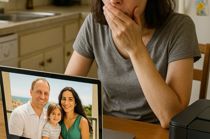 Ik was bezig ruimte te maken op de oude familielaptop toen ik de andere familie van mijn man vond in de map “Werk”.