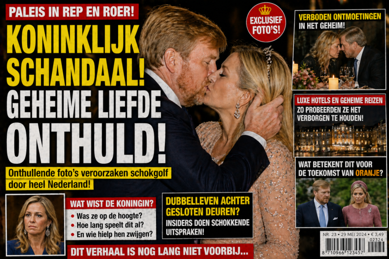 KONINKLIJK SCHANDAAL! GEHEIME LIEFDE ACHTER PALEISMUUR!
