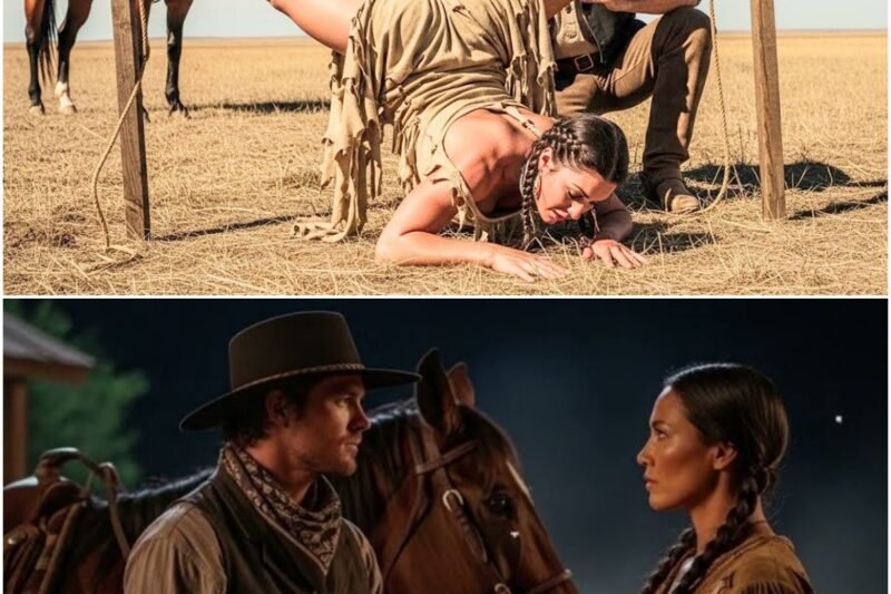 “Geen… het doet daar nog steeds pijn”, zegt de reusachtige Apachen tegen de eenzame rancher.