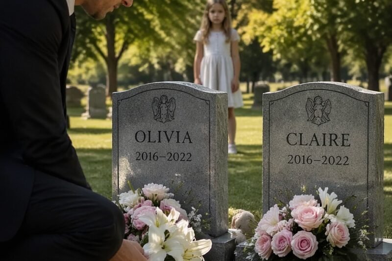 Hij begroef zijn dochters… totdat één klop op een blauwe deur hen weer tot leven bracht 😱