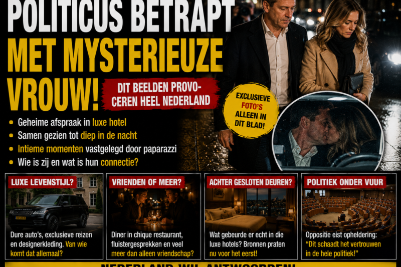 PAPARAZZI-FOTO’S ZETTEN DEN HAAG OP Z’N KOP!