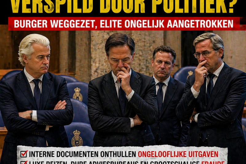 MILJOENEN FRAUDE: POLITICI WISTEN HET?