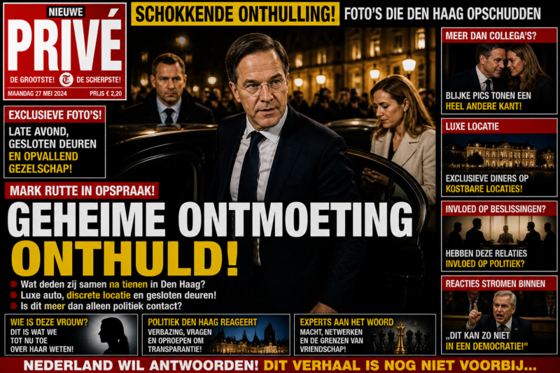 SCHOKKENDE ONTHULLING! GEHEIME ONTMOETING IN DEN HAAG!
