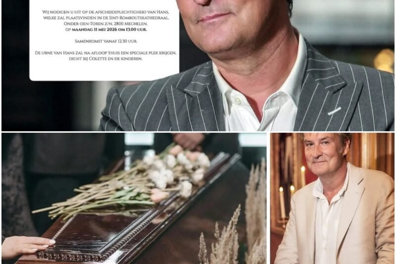 Geen bloemen, maar een bijdrage voor de kinderen: zo verloopt het afscheid van Hans Otten