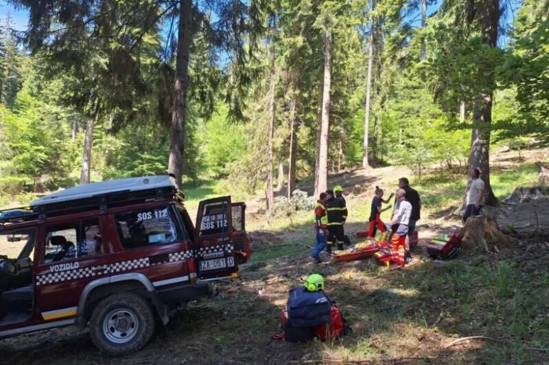 Naast bergredders werden ook luchtreddings-en brandweerpersoneel van Žilina naar de plaats van het ongeval gestuurd, die de arts van de ambulancebemanning naar de plaats van het ongeval vervoerden.