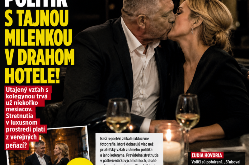 ŠOKUJÚCE ODHALENIE: Politik s tajnou kolegyňou v drahom hoteli!