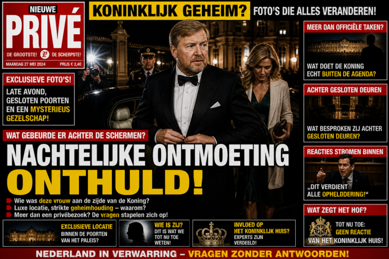 KONINKLIJK GEHEIM? NACHTELIJKE ONTMOETING ONTHULD!