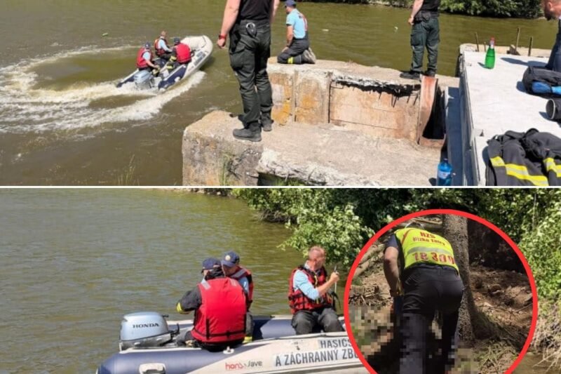 De ochtend op het waterreservoir in Krompachy (District Spišská Nová Ves) werd een tragedie