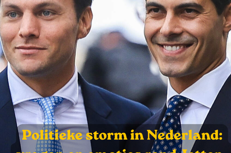 Beerput gaat open over Rob Jetten en partner: ´Dit voelt niet goed´