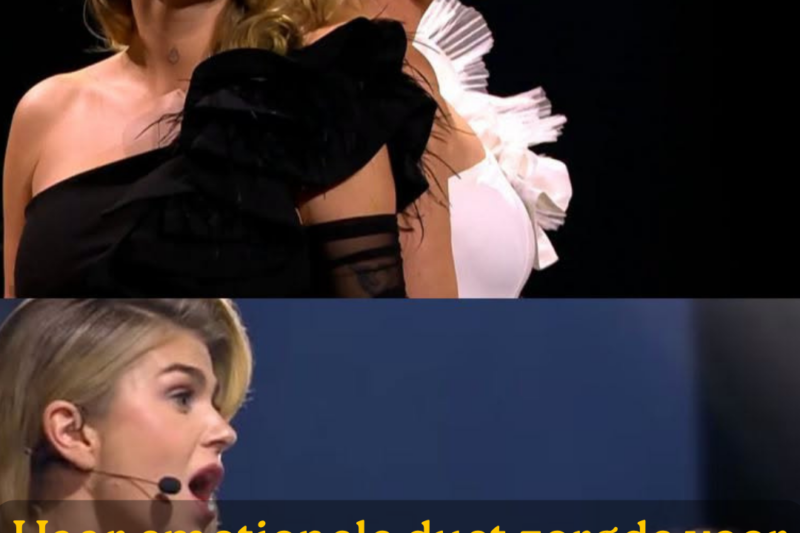 Roxeanne Hazes na ‘moeilijkste duet’ verzekerd van finaleplek in Stars on Stage