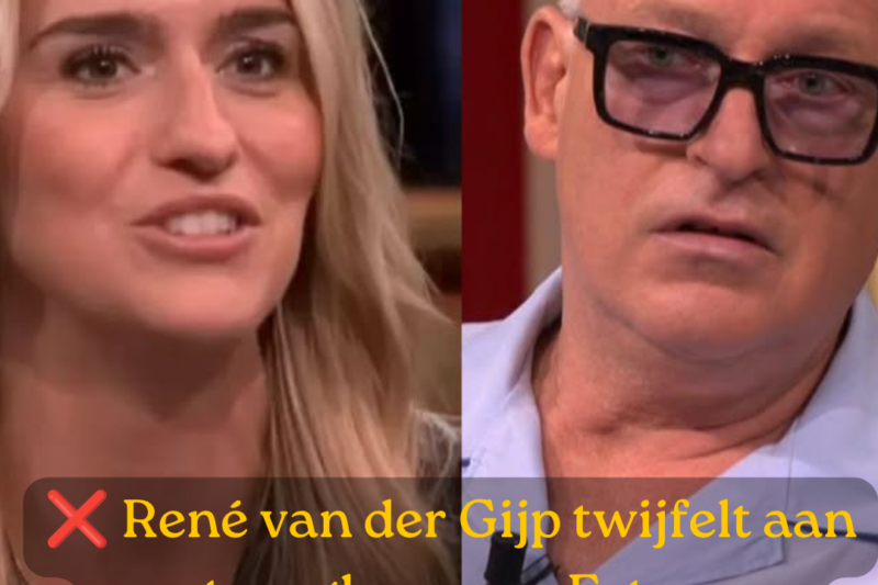 René van der Gijp adviseert Estavana Polman weg te blijven bij Vandaag Inside: ‘Lat ligt te hoog’