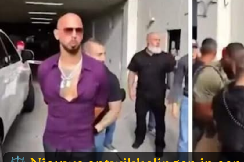 Omstreden influencers Andrew en Tristan Tate opgepakt in Miami na 38 nieuwe aantijgingen van zware zedenmisdrijven