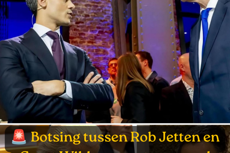 🚨 ROB JETTEN BELEDIGT GEERT WILDERS: “GA ZITTEN, JE BENT EEN 62-JARIGE POLITICUS” – MAAR ZIJN REACTIE SCHOKT DE HELE NATIE