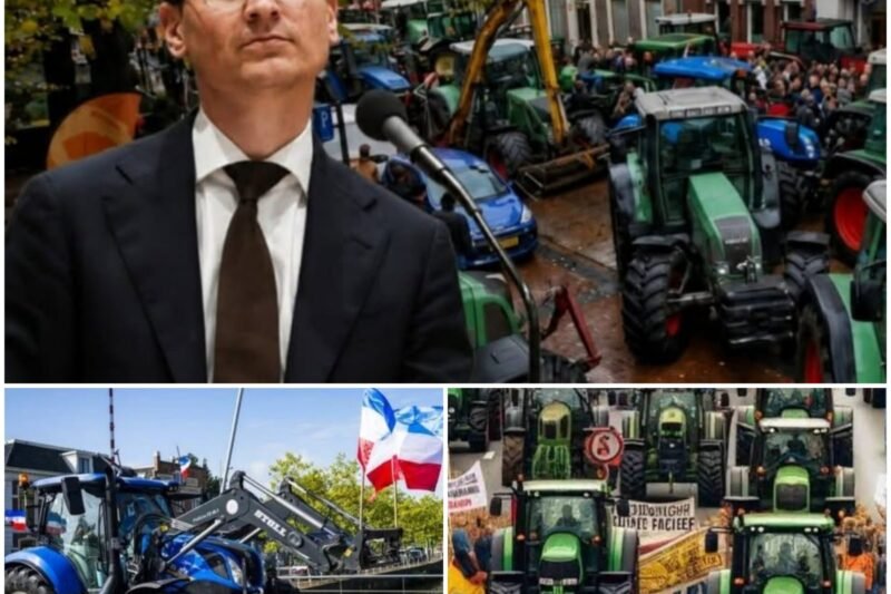 BOEREN IN OPSTAND: HONDERDEN TRACTOREN TREKKEN NAAR LEEUWARDEN TEGEN NIEUWE STIKSTOFPLANNEN! – VB News